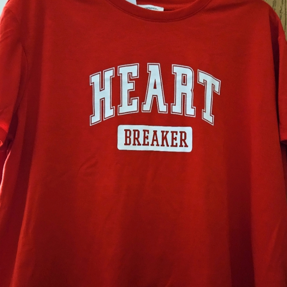 Heart Breaker Juniors Red Shirt